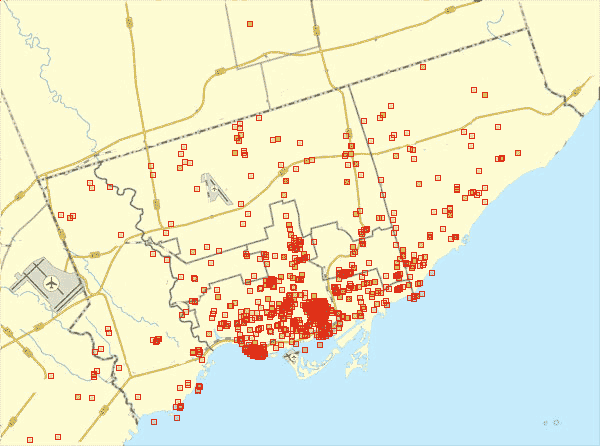 Bed Bug Registry City Maps
